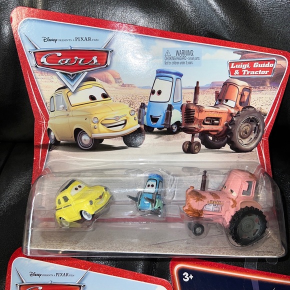 Mattel Toys Disney Pixar Cars Luigi Guido Tractor Movie Moments